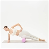 Starfit CORE FA-501 Ролик для йоги и пилатеса 15х60 см Розовый пастель - фото 302219