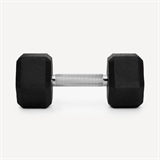 Starfit DB-301PRO 14 КГ Гантель гексагональная  обрезиненная Черный - фото 302307