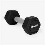 Starfit DB-301PRO 3 КГ Гантель гексагональная  обрезиненная Черный - фото 302310