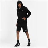 Puma ESS SMALL LOGO FULL-ZIP HOODIE (586704-51) Куртка беговая женская Черный - фото 302376