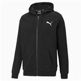 Puma ESS SMALL LOGO FULL-ZIP HOODIE (586704-51) Куртка беговая женская Черный - фото 302377