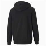 Puma ESS SMALL LOGO FULL-ZIP HOODIE (586704-51) Куртка беговая женская Черный - фото 302378