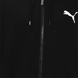 Puma ESS SMALL LOGO FULL-ZIP HOODIE (586704-51) Куртка беговая женская Черный - фото 302379