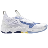 Mizuno WAVE MOMENTUM 3 Кроссовки волейбольные Белый/Голубой/Желтый - фото 302387