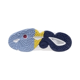 Mizuno WAVE MOMENTUM 3 Кроссовки волейбольные Белый/Голубой/Желтый - фото 302389