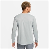 Nike MILER MEN'S DRY-FIT UV LONG-SLEEVE RUNNING TOP Лонгслив Серый - фото 302687