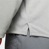 Nike MILER MEN'S DRY-FIT UV LONG-SLEEVE RUNNING TOP Лонгслив Серый - фото 302689