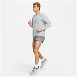 Nike MILER MEN'S DRY-FIT UV LONG-SLEEVE RUNNING TOP Лонгслив Серый - фото 302690
