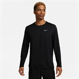 Nike MILER MEN'S DRY-FIT UV LONG-SLEEVE RUNNING TOP Лонгслив Черный - фото 302702