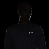 Nike PACER MEN'S DRI-FIT 1/2-ZIP RUNNING TOP Лонгслив Серый - фото 302730