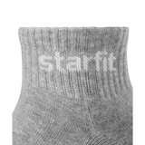 Starfit RUSH Носки спортивные низкие (3 пары) Белый/Серый/Черный - фото 302952