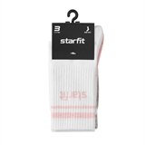Starfit SWIFT Носки спортивные детские (3 пары) Белый/Серый/Розовый - фото 303019