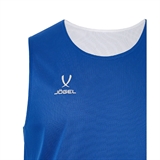 Jögel DIVISION PERFORMDRY DOUBLE-SIDE RBF JERSEY Майка двусторонняя баскетбольная Синий/Белый - фото 303054