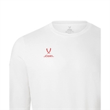 Jögel DIVISION PERFORMDRY PRE-MATCH LONGSLEEVE JERSEY Лонгслив баскетбольный Белый/Красный - фото 303071