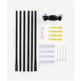 Wish FAMILY SET 216 Набор для бадминтона (4 ракетки + 3 волана) Синий/Зеленый - фото 303119