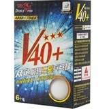 Double Fish 3*** 40+ Мячи для настольного тенниса (6 шт) - фото 303690