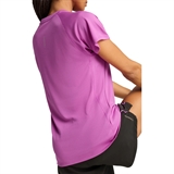 Puma VELOCITY RUNNING TEE (W) Футболка беговая женская Сиреневая - фото 303924