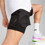 Puma VELOCITY 2 IN 1 RUNNING SHORTS Шорты беговые Черный - фото 303979