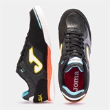 Joma TOP FLEX Футзальные бутсы Черный/Голубой/Желтый - фото 304416