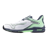 Mizuno WAVE EXCEED TOUR 6 AC Кроссовки теннисные Белый/Серый/Зеленый - фото 304911