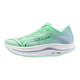 Mizuno WAVE REBELLION FLASH 2 Кроссовки беговые Зеленый/Серый - фото 304917