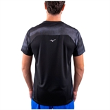 Mizuno DRYAEROFLOW GRAPHIC Футболка беговая Черный - фото 304934