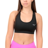 Mizuno ALPHA BRA (W) "BLACK" Топ беговой женский Черный - фото 304937