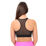 Mizuno ALPHA BRA (W) "BLACK" Топ беговой женский Черный - фото 304938