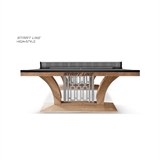 Start Line HIGH-STYLE 6068-2 Теннисный стол Графит/Дуб - фото 305712 Start Line HIGH-STYLE 6068-2 Теннисный стол Графит/Дуб - фото 305712