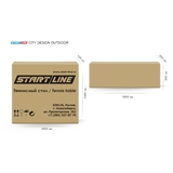 Start Line CITY DESIGN 60-7121 Теннисный стол всепогодный с сеткой Синий - фото 305990