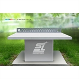 Start Line CITY POWER 60-716 Теннисный стол всепогодный с сеткой Серый - фото 306001 Start Line CITY POWER 60-716 Теннисный стол всепогодный с сеткой Серый - фото 306001