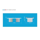 Start Line CITY POWER 60-716 Теннисный стол всепогодный с сеткой Серый - фото 306002 Start Line CITY POWER 60-716 Теннисный стол всепогодный с сеткой Серый - фото 306002