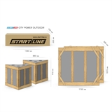 Start Line CITY POWER 60-716 Теннисный стол всепогодный с сеткой Серый - фото 306003 Start Line CITY POWER 60-716 Теннисный стол всепогодный с сеткой Серый - фото 306003