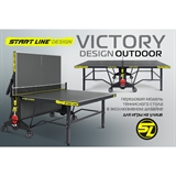 Start Line VICTORY 6 DESIGN 60602 Теннисный стол всепогодный с сеткой Черный - фото 306027 Start Line VICTORY 6 DESIGN 60602 Теннисный стол всепогодный с сеткой Черный - фото 306027