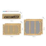 Start Line CITY STRONG 60-717 Теннисный стол всепогодный с сеткой Серый - фото 306046 Start Line CITY STRONG 60-717 Теннисный стол всепогодный с сеткой Серый - фото 306046