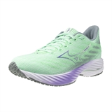 Mizuno WAVE RIDER 28 (W) Кроссовки беговые женские Зеленый/Фиолетовый - фото 306883
