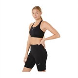 Asics ROAD COMPRESSION BRA (W) Топ беговой женский Черный - фото 307274