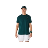 Asics COURT SS TOP Футболка теннисная Темно-зеленый - фото 307299