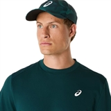 Asics COURT SS TOP Футболка теннисная Темно-зеленый - фото 307301