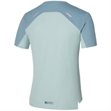 Mizuno TECH LIGHT Футболка беговая Голубой - фото 307371