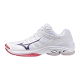Mizuno WAVE VOLTAGE 2 (W) Кроссовки волейбольные женские Белый/Темно-синий - фото 308018