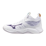 Mizuno WAVE DIMENSION MID (W) Кроссовки волейбольные женские Белый - фото 308307