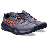 Asics GEL-RESOLUTION X CLAY Кроссовки теннисные Серый/Оранжевый - фото 308557