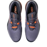 Asics GEL-RESOLUTION X CLAY Кроссовки теннисные Серый/Оранжевый - фото 308561