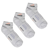Kinash EVERYDAY SOCKS Носки повседневные низкие Белый/Черный/Оранжевый (3 пары) - фото 308691
