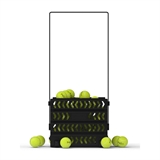 7/6 TENNIS BALL HOPPER Корзина для 75 теннисных мячей - фото 308815