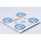 Magni LONG DISTANCE ГОЛУБОЙ Магнитные держатели спортивных номеров - фото 308864