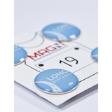 Magni LONG DISTANCE ГОЛУБОЙ Магнитные держатели спортивных номеров - фото 308865