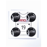 Magni LONG DISTANCE ЧЕРНЫЙ Магнитные держатели спортивных номеров - фото 308868