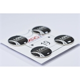 Magni LONG DISTANCE ЧЕРНЫЙ Магнитные держатели спортивных номеров - фото 308869